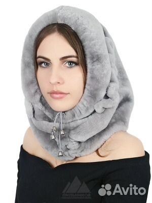 Не продано новый мутоновый снуд-капюшон