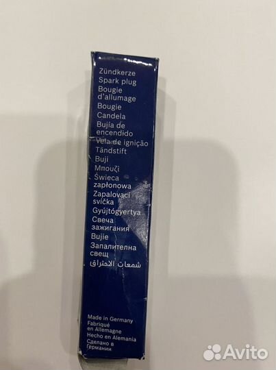 Свечи зажигания bosch