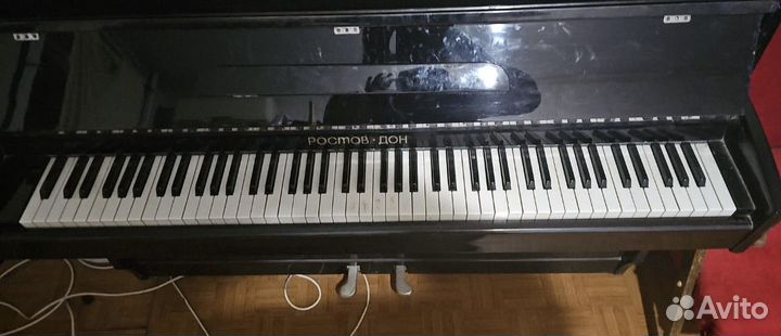 Пианино Ростов-Дон черное
