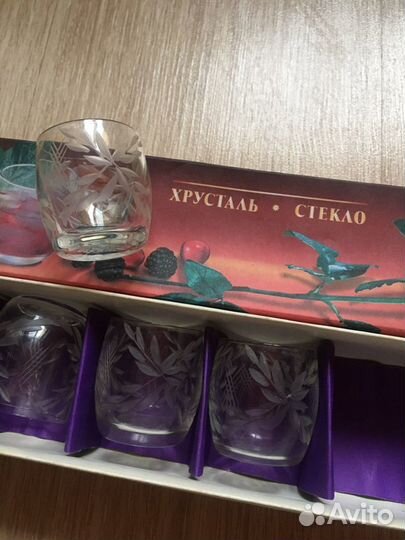 Рюмки (стопки) 6 штук