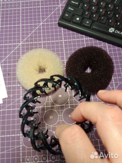 Бублик для волос