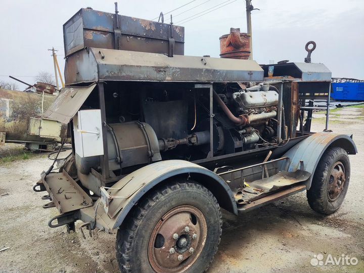 Дизельный генератор ад-60 на шасси /ямз 236