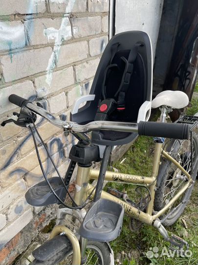 Велокресло hamax до 16кг