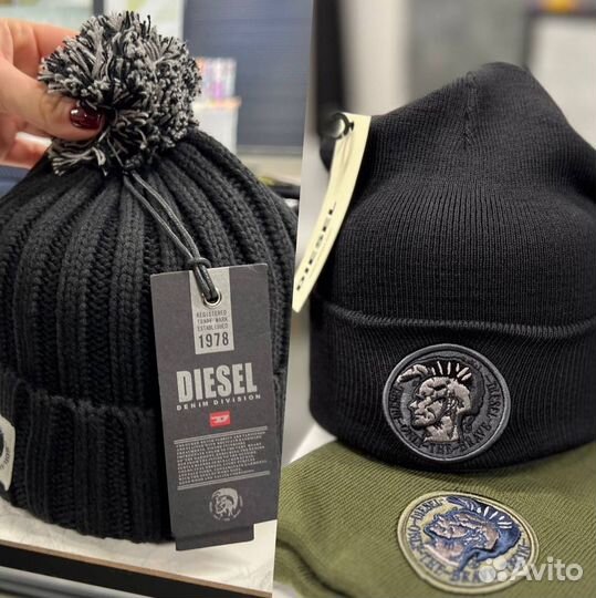 Мужская шапка diesel