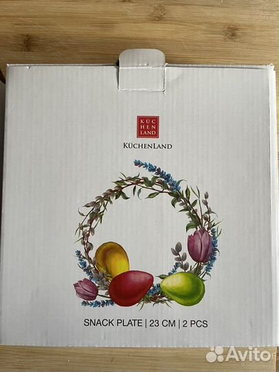 Kuchenland тарелки Пасха