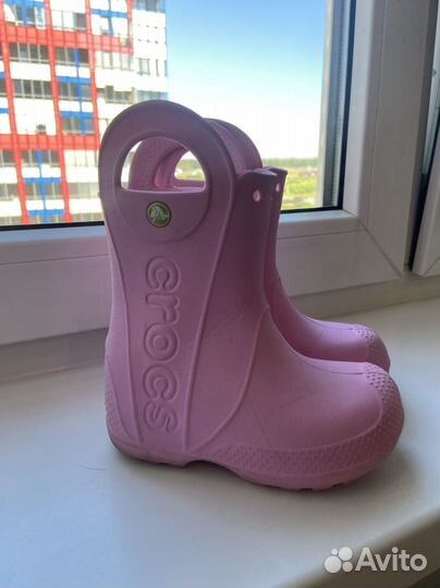 Резиновые сапоги crocs c8