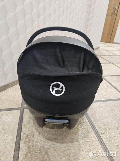 Автолюлька cybex aton с базой isofix