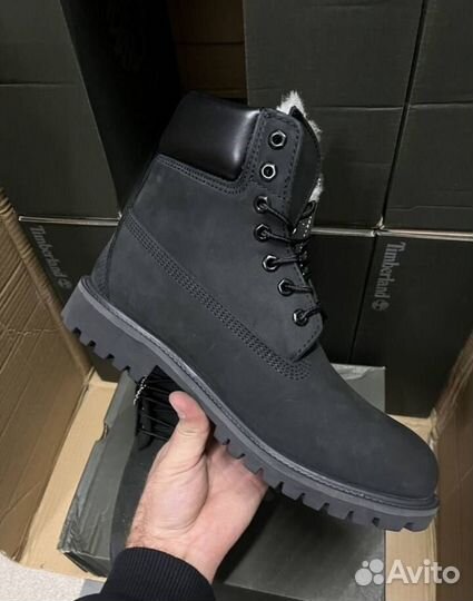 Ботинки Timberland зимние с мехом