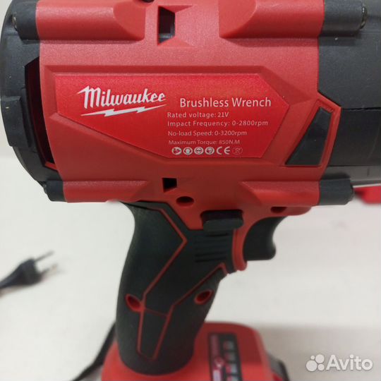 Гайковерт аккумуляторный milwaukee 850n.m