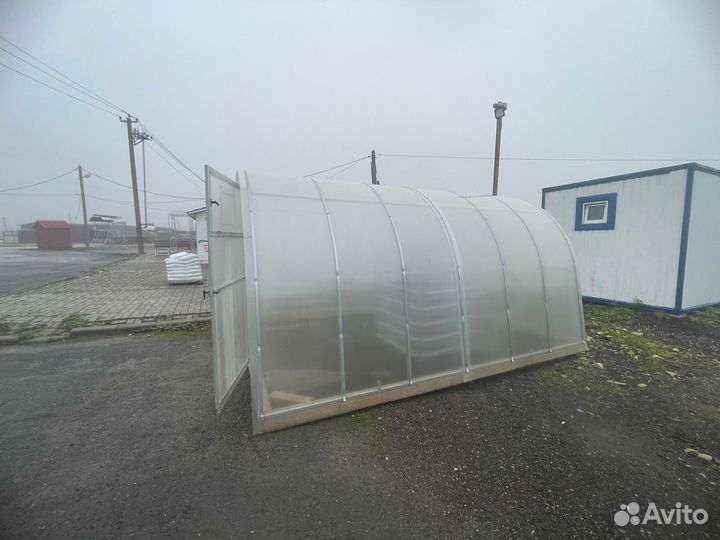 Теплица Арочная 3 на 4м с поликарбонатом 4мм