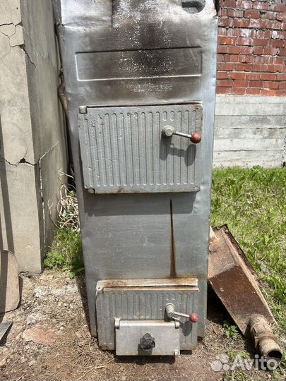 Твердотопливный котел длительного горения бу