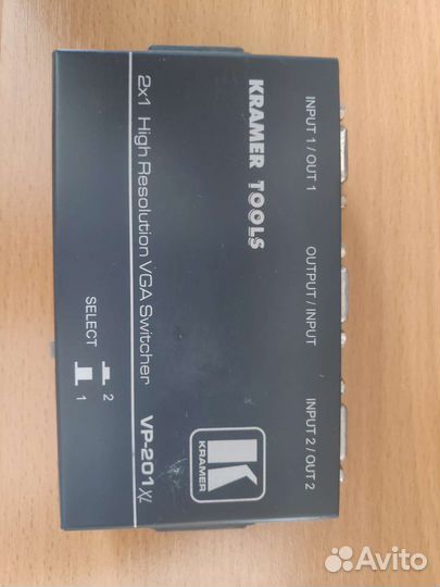 Kramer High resolution VGA Switcher VP-201 XL