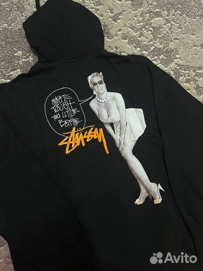 Zip-Hoodie Stussy SS23 Black