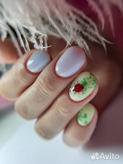 Маникюр с покрытием гель лак