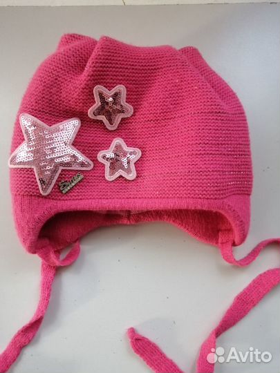 Шапка зимняя для девочки 48 50