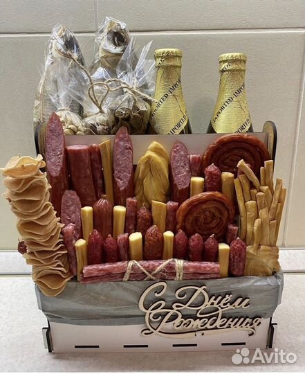 Мужские букеты съедобные