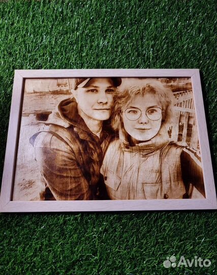 Портреты и картины на заказ (выжигание)