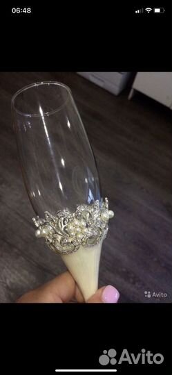 Фужеры свадебные