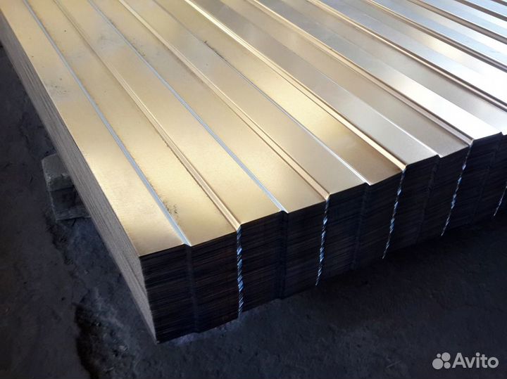 Профнастил С8 0.4 мм оцинкованный