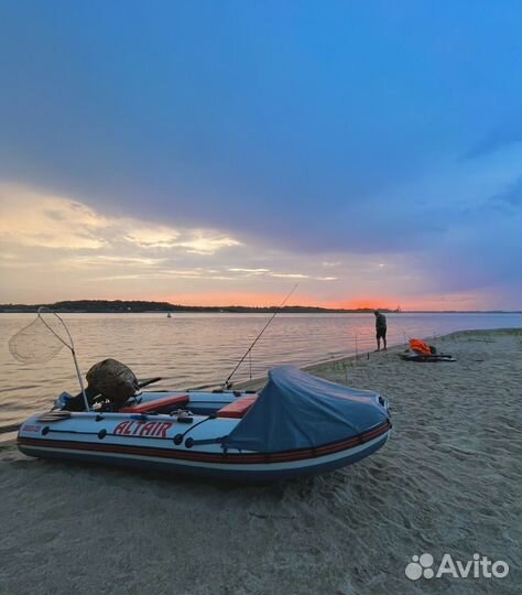 Лодочный мотор yamaha 9,9 прицеп+ лодка