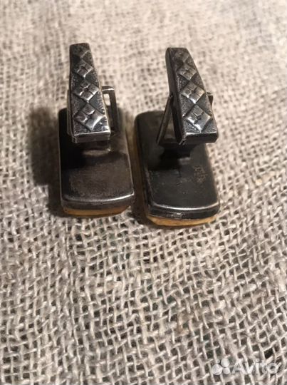 Серебро запонки серебро СССР