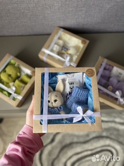 Подарочные наборы для малышей ручной работы