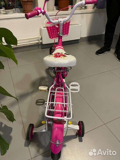 Детский велосипед для девочки 16 радиус