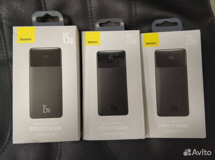Повербанки Baseus Новые