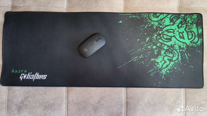 Беспроводная мышь+коврик