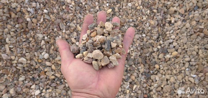 Щебень гравийный