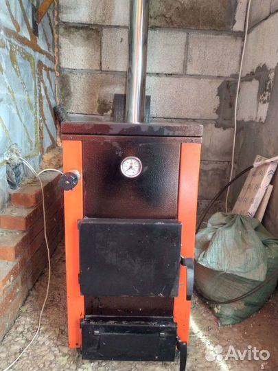Котел отопительный стальной