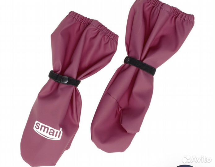 Новый Непромокаемый полукомбинезон и варежки