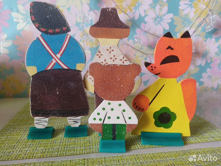 Игрушки для настольной сказки (театра) СССР