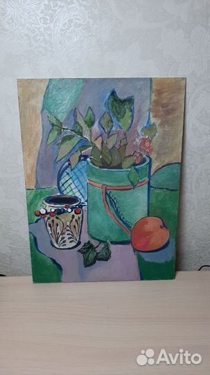 Картина маслом на холсте натюрморт. Эксклюзив