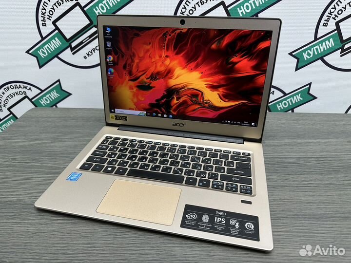 Ультрабук acer Swift Pentium N4200 IPS FullHd SSD