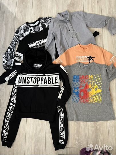 Вещи пакетом на мальчика рост 152