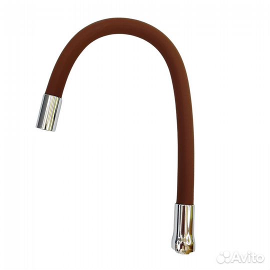 Гибкий излив кухон. смесит. коричн. Savol S-CG06