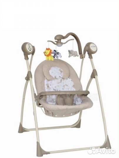 Детские электронные качели для новорожденных