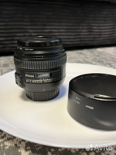 Объектив nikon 50mm f 1 4g af s nikkor