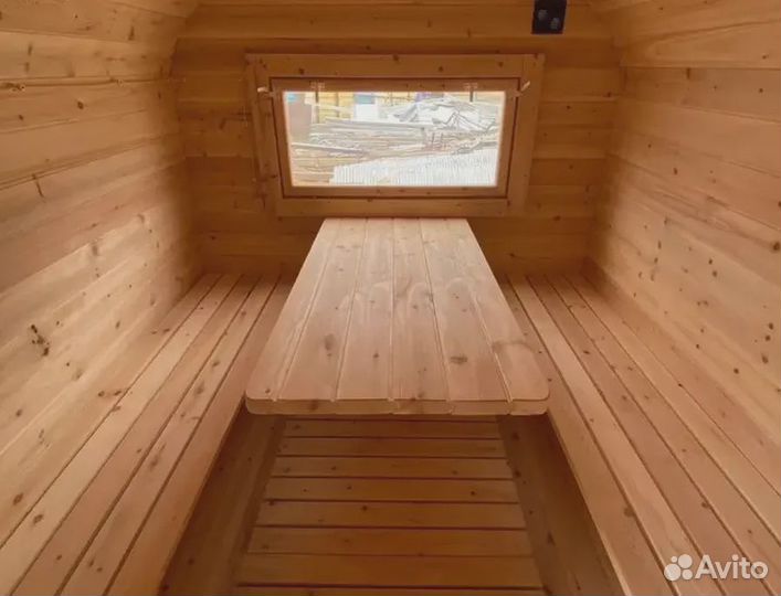 Баня бочка под ключ