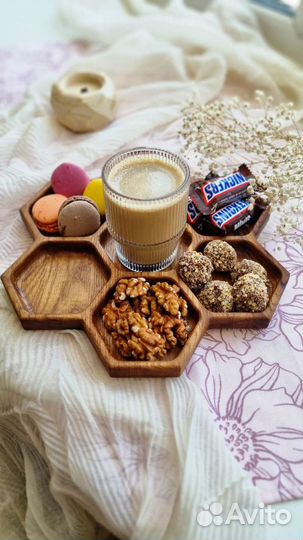 Менажница деревянная