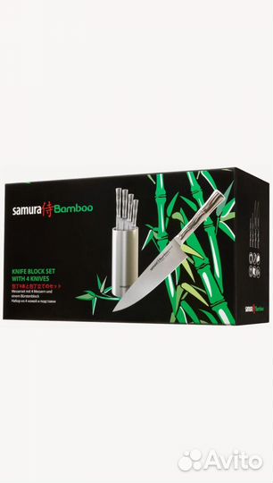 Набор ножей Шеф-нож Samura Bamboo SBA-05