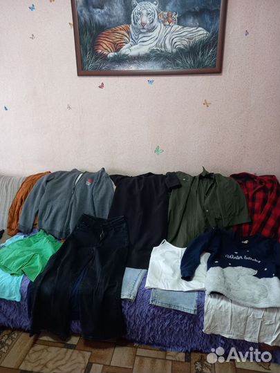 Огромный пакет молодёжных вещей