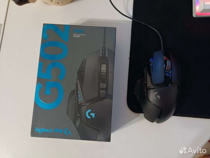 Игровая мышь. Logitech G502 hero