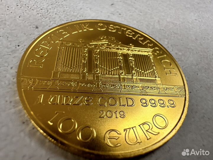 100 евро, Австрия (Венский филармоническийоркестр