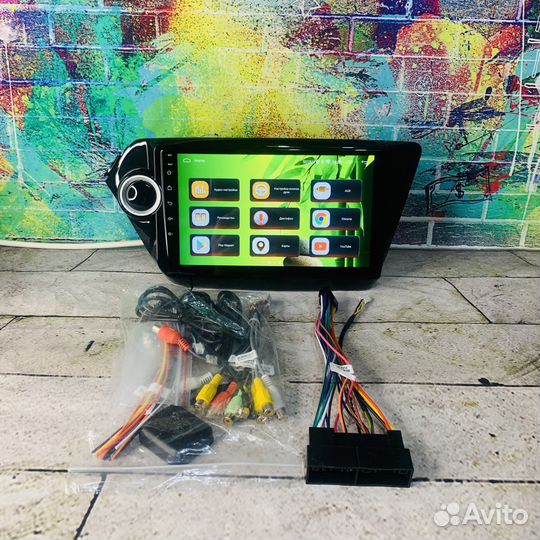 Kia Rio 3 2011-2016 штатная Андроид магнитола