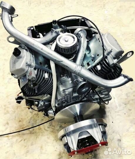 Двигатель Буран 29 л.с. 4х такт.с руч.+эл.старт.(L