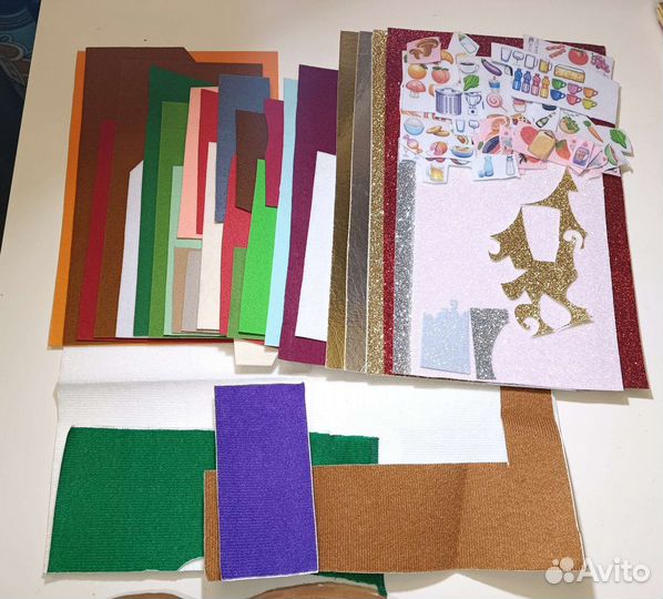 Фетр корейский, фоамиран, велкооткань