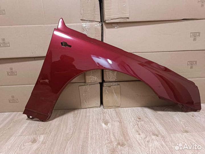 Крыло правое ваз 2110 - 2112 темно малиновый