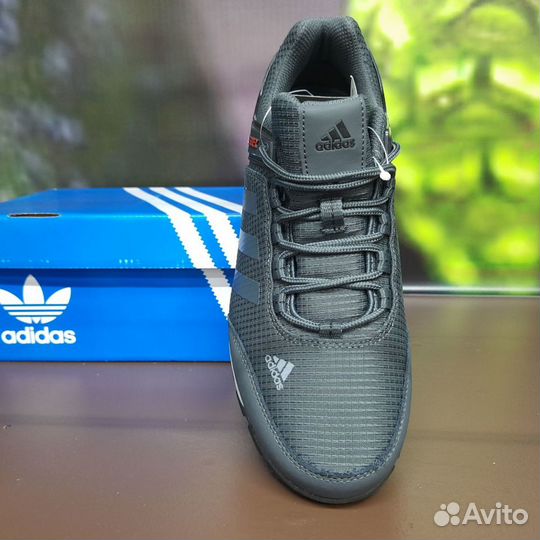 Кроссовки Adidas демисезон артикул 202 серый